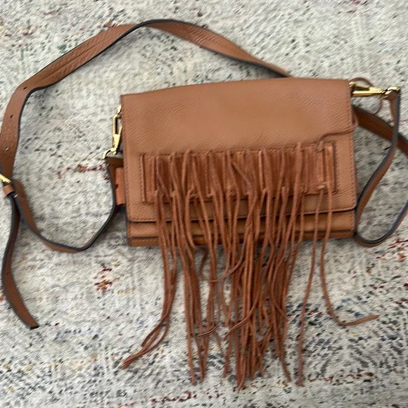 Rebecca Minkoff Bags Rebecca Minkoff Fringe Tan Leather